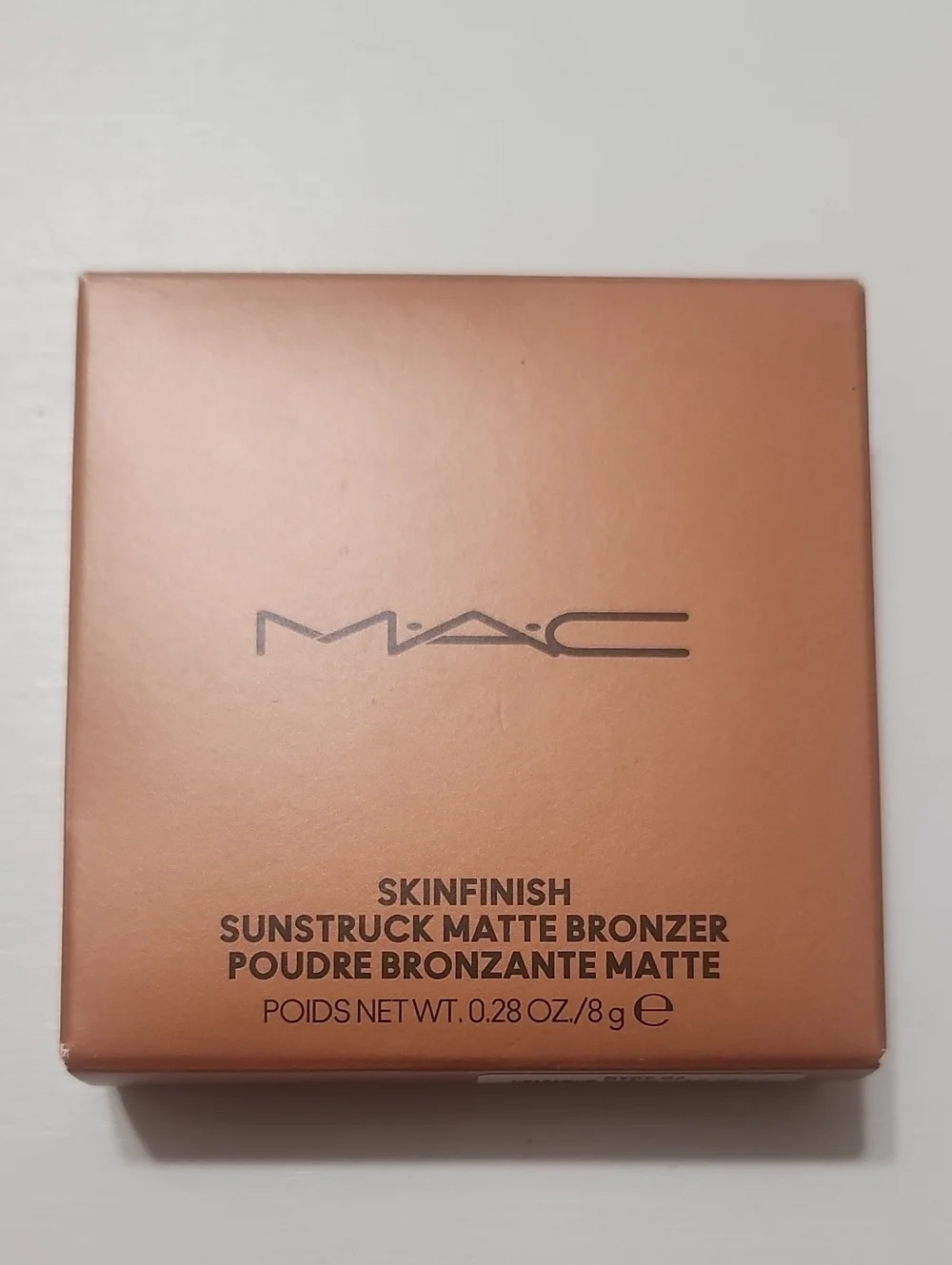 MAC Skinfinish Sunstruck Matte Bronzer Medium Golden
